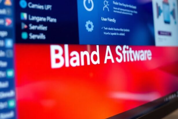 Close-up of a sleek computer interface for Bland AI.